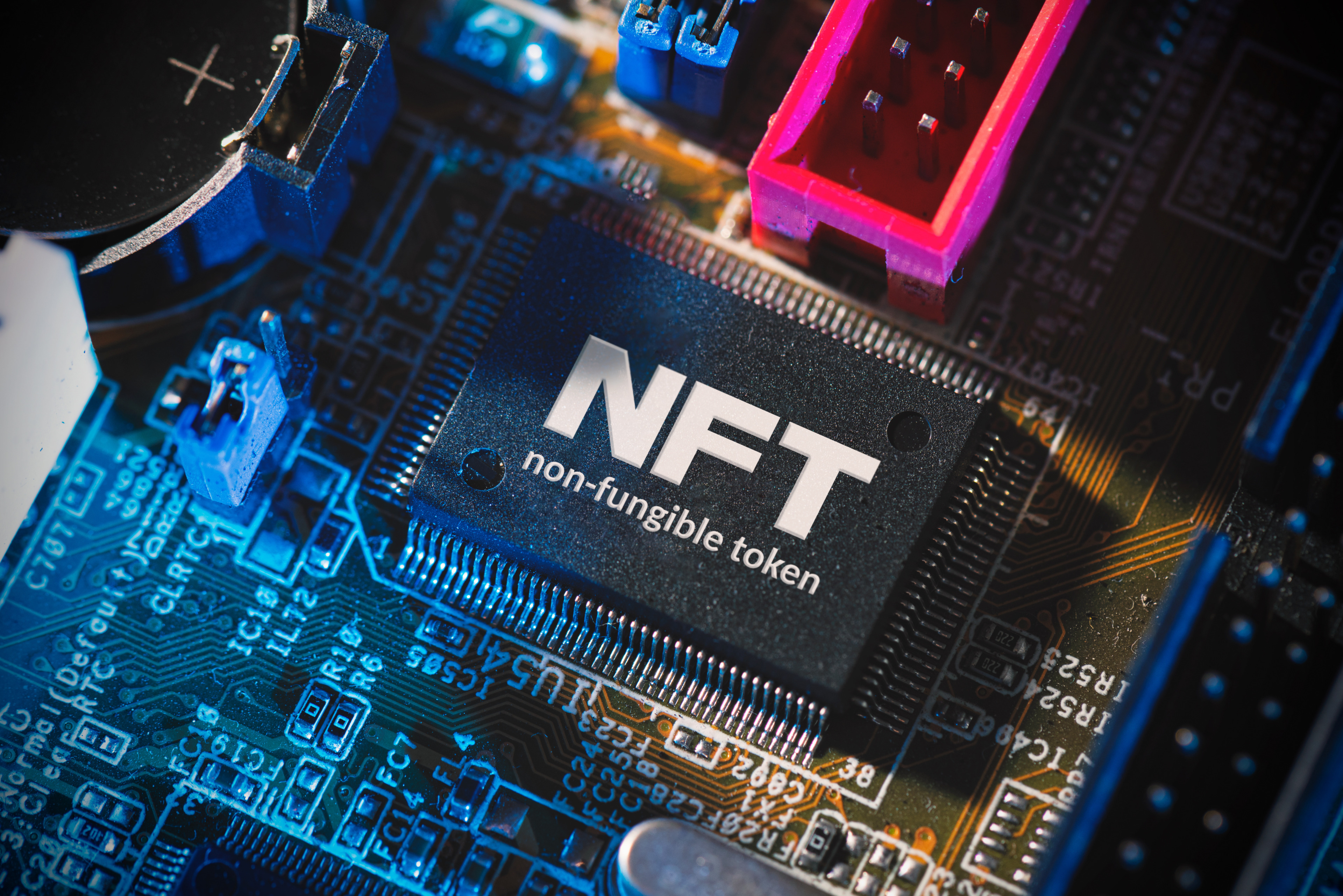 NFT non-fungible tokens concept - Adobe Stock