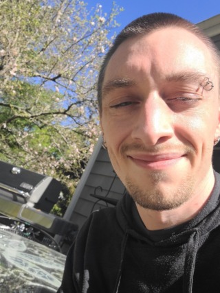 Bright Selfie of Nathan Cross