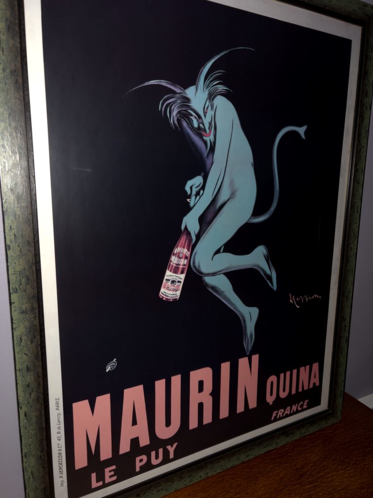 Photo of Maurin Quina by Leonetto Cappiello