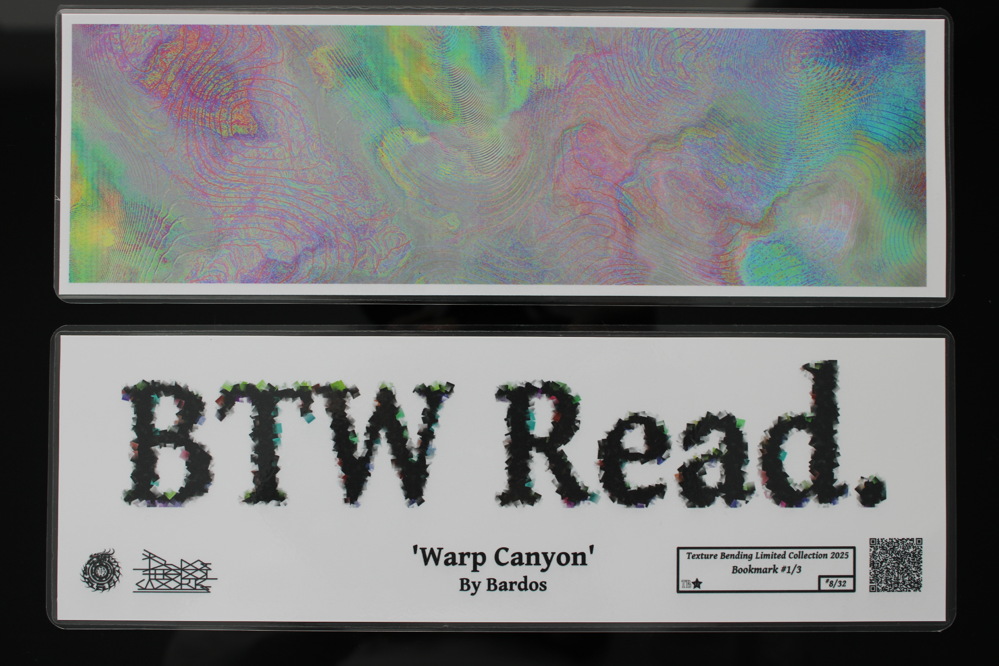 Warp Canyon Laminated Bookmark