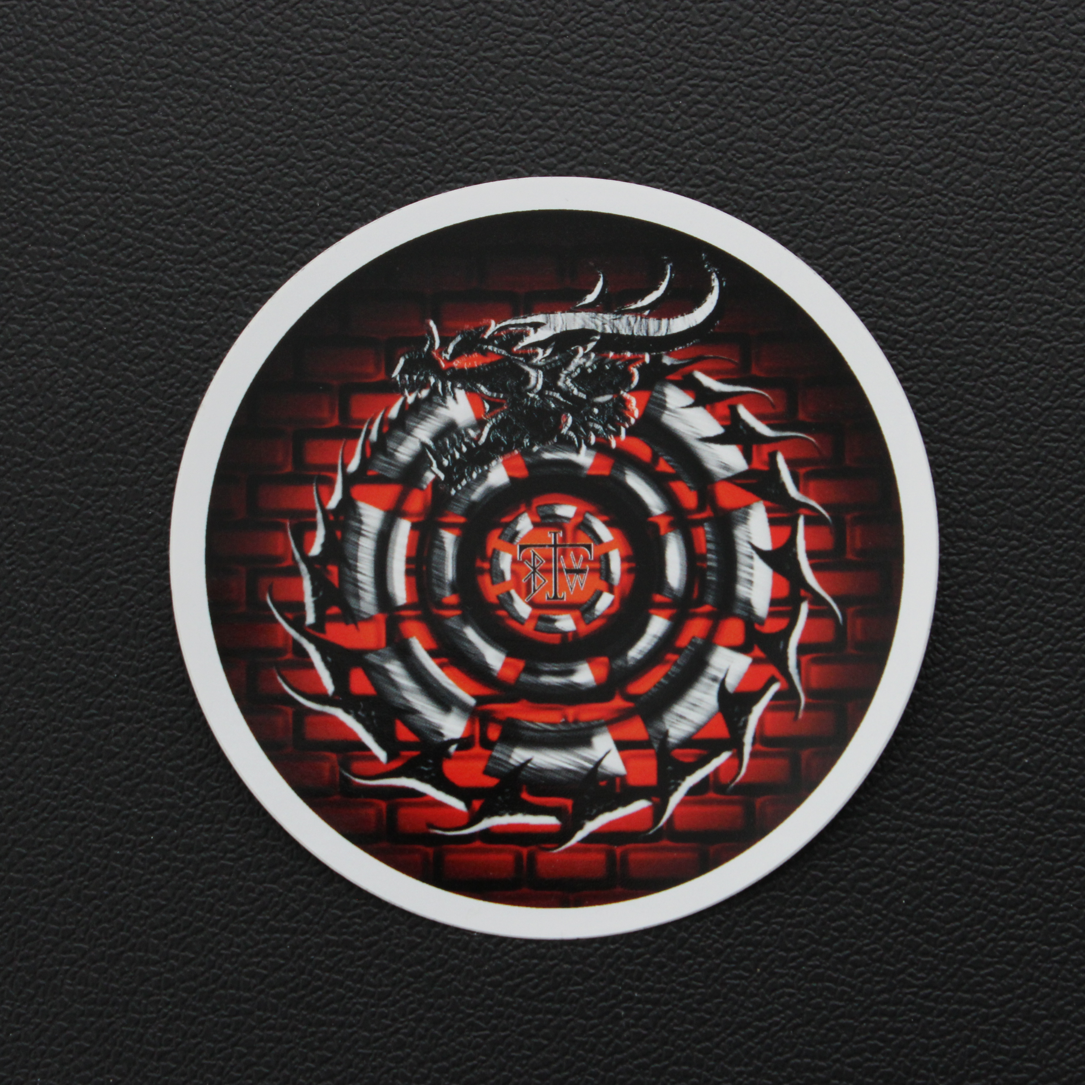 Brick Wall Orphi Vinyl Sticker
